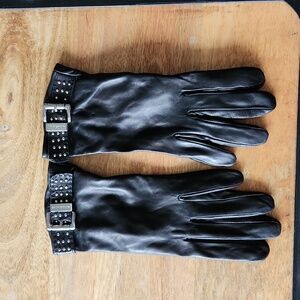 Michael Kors leather gloves